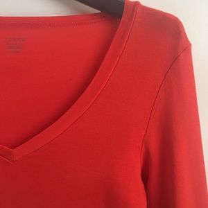 J Crew Long Sleeve Fitted Tee Excellent Condition